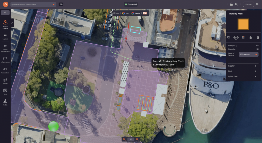 Event Map of Sydney 10K