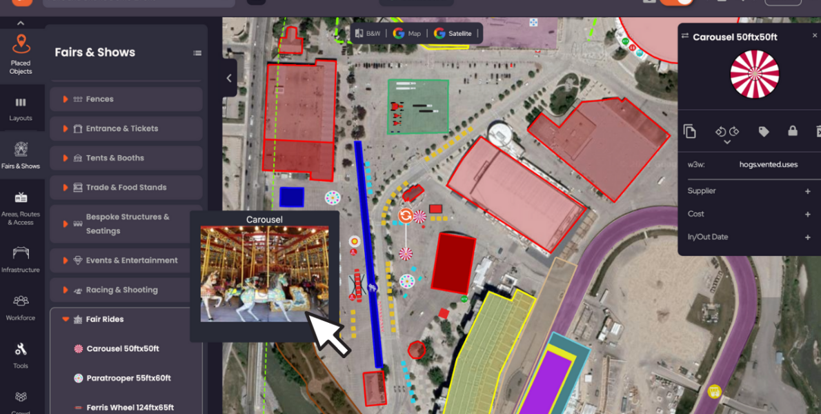 State Fair event plan in OnePlan